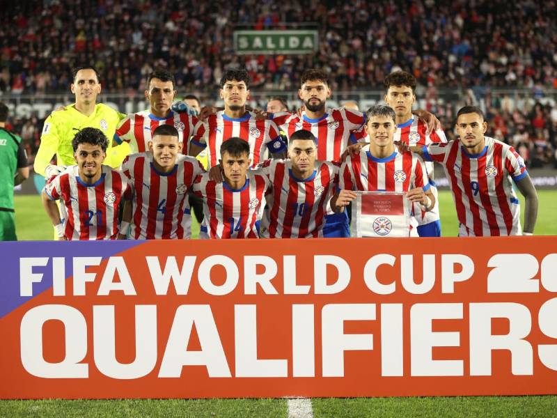 El 11 titular de Paraguay que empató 0-0 ante Ecuador en un resultado que le dio la clasificación al Mundial 2026.