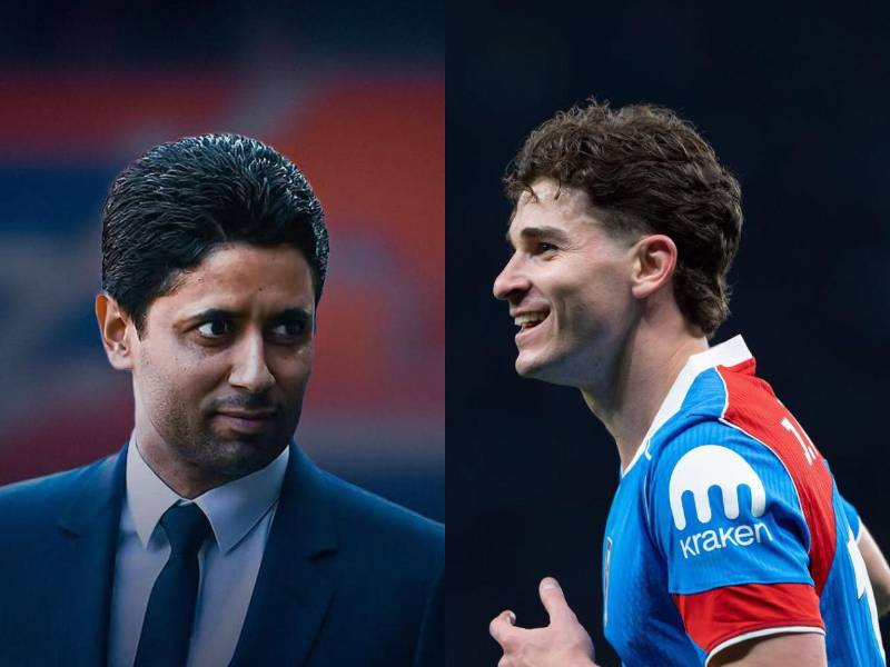 El Paris Saint-Germain ya prepara uno de los movimientos más impactantes del próximo mercado y tendría lista una oferta con dos figuras incluidas para intentar fichar a Julián Álvarez desde el Atlético de Madrid.