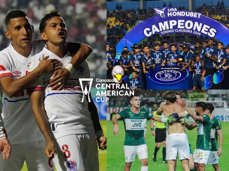 Olimpia, Motagua y Marathón buscarán comenzar con pie derecho en la Copa Centroamericana 2026.