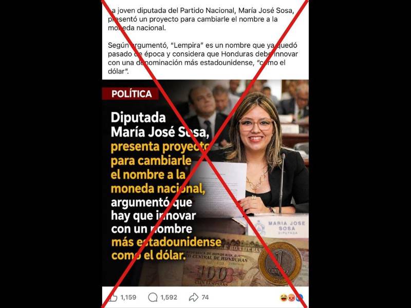 Captura de pantalla a una publicación de Facebook hecha el 27 de mayo de 2026.
