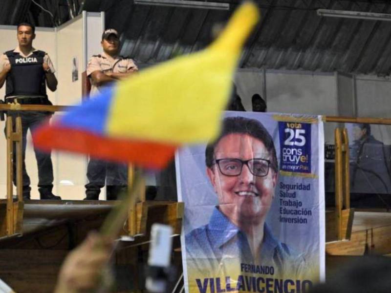 El candidato presidencial, Fernando Villavicencio, fue uno de los principales críticos del expresidente Rafael Correa.