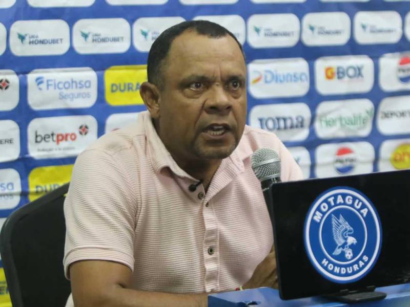 Raúl Cáceres se mostró molesto en la conferencia de prensa post partido contra Motagua.