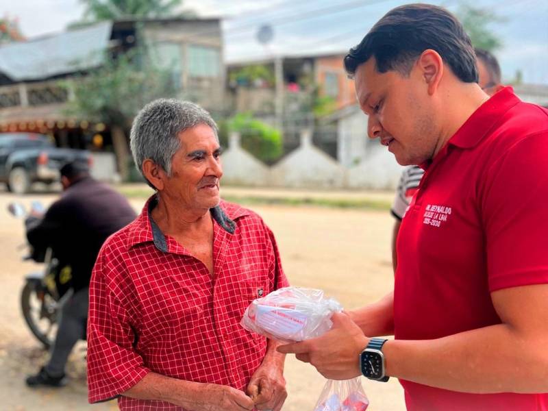 Campaña política del precandidato Reynaldo Maldonado en La Lima, Cortés.