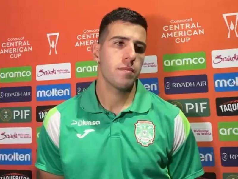 Messiniti en zona mixta tras la derrota de Marathón sobre Alianza en el Morazán.