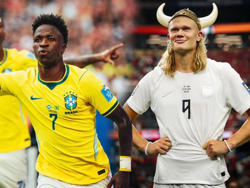 Vinicius y Haaland se enfrentan esta tarde por un boleto a los cuartos de final del Mundial 2026.