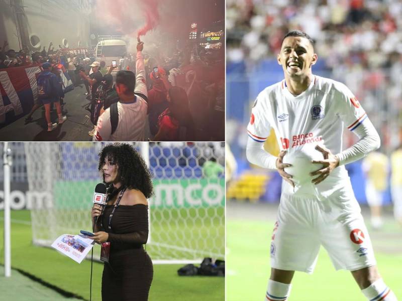 Olimpia demostró quién es el más grande al ganarle al Saprissa de Costa Rica, festejos merengues, dedicatoria, espectacular recibimiento, el enmascarado y hermosas chicas en el estadio Nacional.