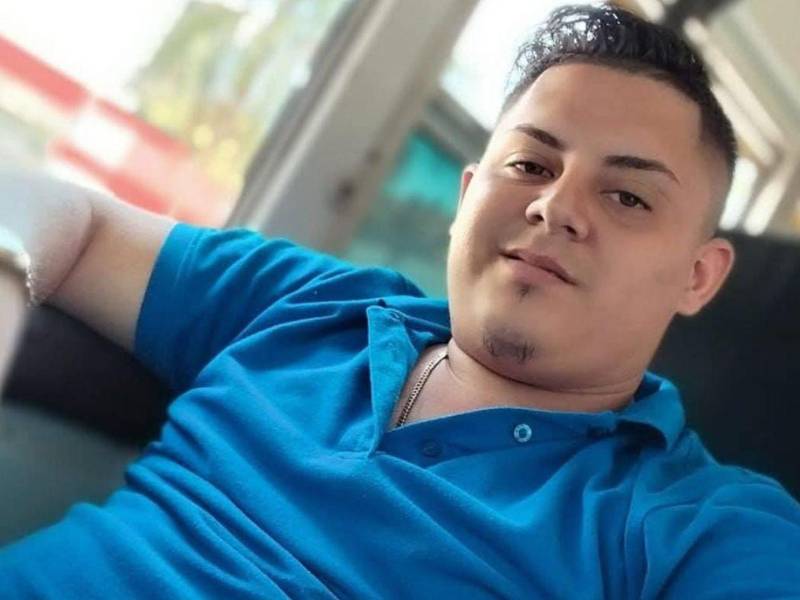 Fotografía en vida de Henry Orlando Hernández.