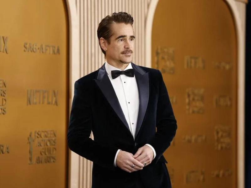 Fotografía de archivo de Colin Farrell, nominado en los Premios Emmy 2025 como mejor actor en una serie limitada. EFE/Caroline Brehman