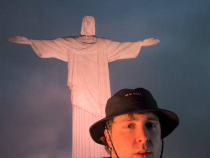 En su último posteo se mostró en el <b>Cristo Redentor.</b>