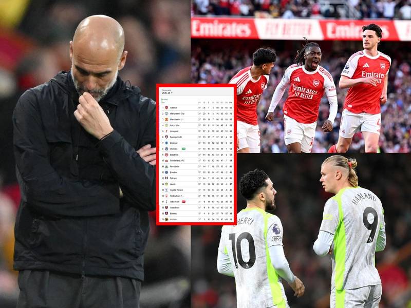 El Arsenal se coronó campeón de la Premier League tras el tropiezo del Manchester City ante Bournemouth.