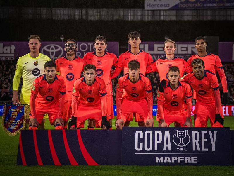 El Barcelona se mide al CD Guadalajara de la tercera división por los 16avos de final de la Copa del Rey.