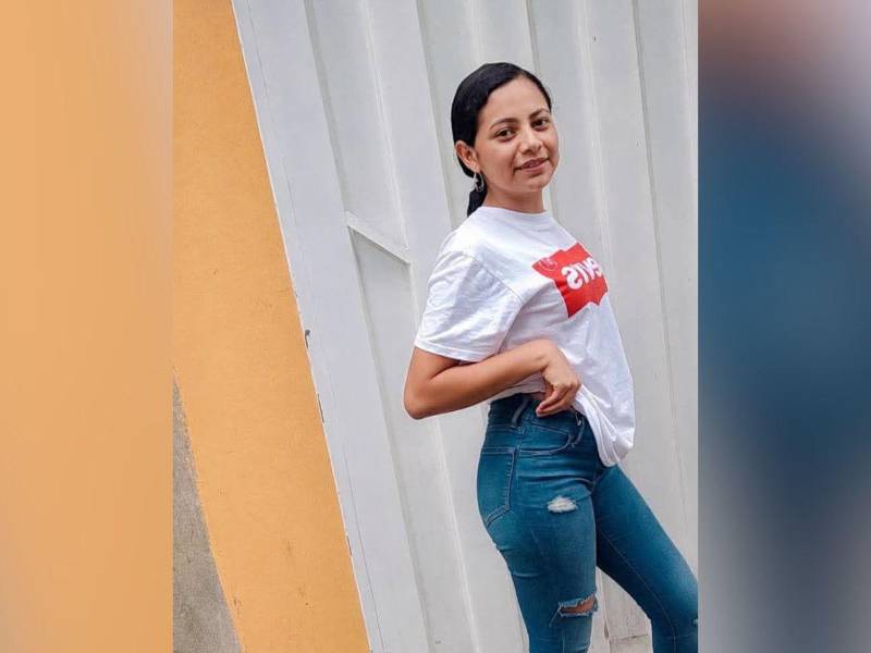 Fotografía en vida de Génesis Acosta Morales, la víctima identificada en San Jerónimo, Comayagua.