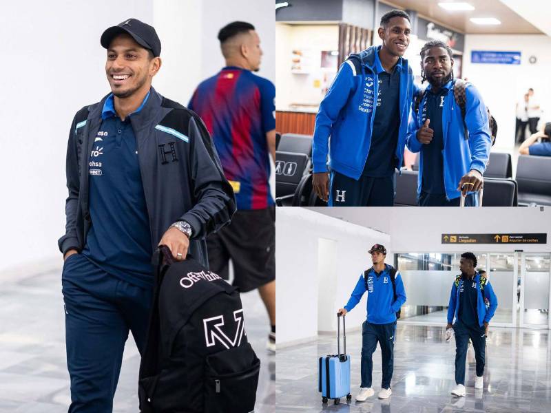José Molina no regresó junto al grupo de futbolistas, ya que permaneció en España para llevar a cabo una gira por varios países europeos, donde sostendrá reuniones con legionarios hondureños. Así fue la llegada de los seleccionados al país.