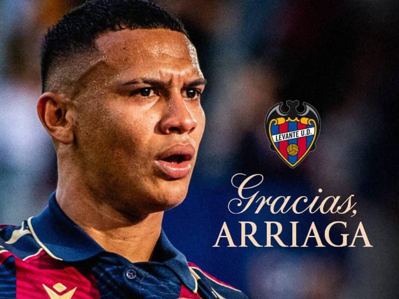 Kervin Arriaga deja las filas del Levante de la primera división de España.