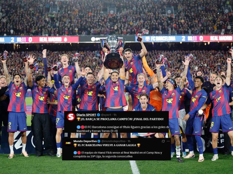 La prensa mundial se rinde ante el Barcelona: Real Madrid y Messi reaccionaron