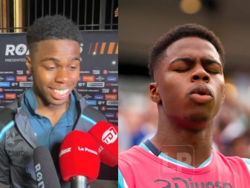 Keyrol Figueroa debutó en la segunda parte del amistoso entre Honduras y Argentina.