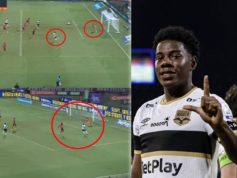 Dereck Moncada anotó un doblete para el triunfo del Internacional de Bogotá contra el DIM en la Primera A de Colombia.