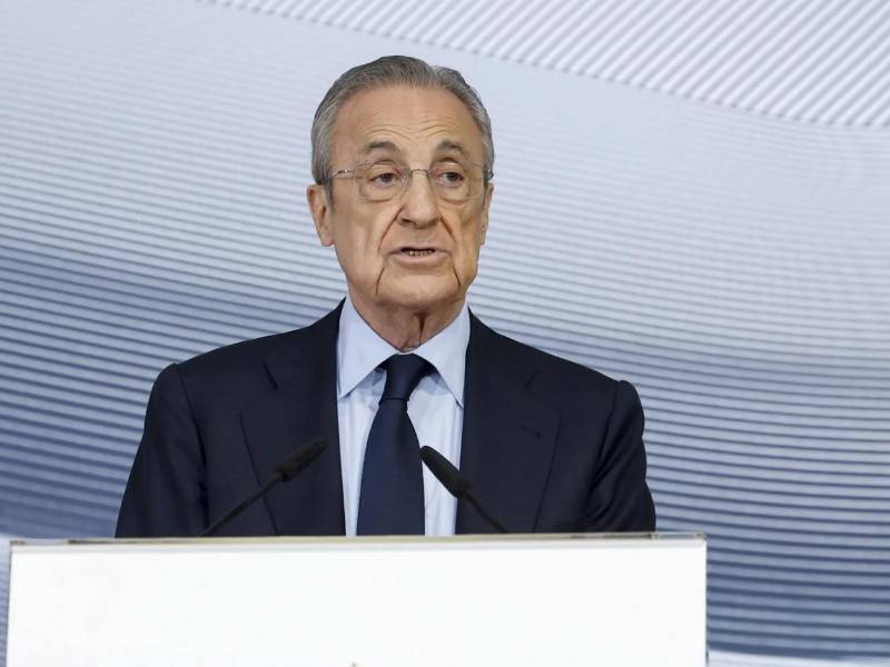 Florentino Pérez recibió contundente respuesta por el presidente de la Liga de España.