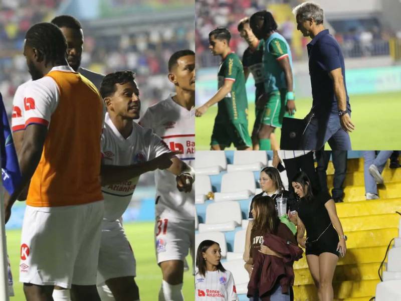 Las imágenes que nos dejó el Clásico que le ganó Olimpia (2-0) al Marathón en la segunda jornada de las Triangulares.