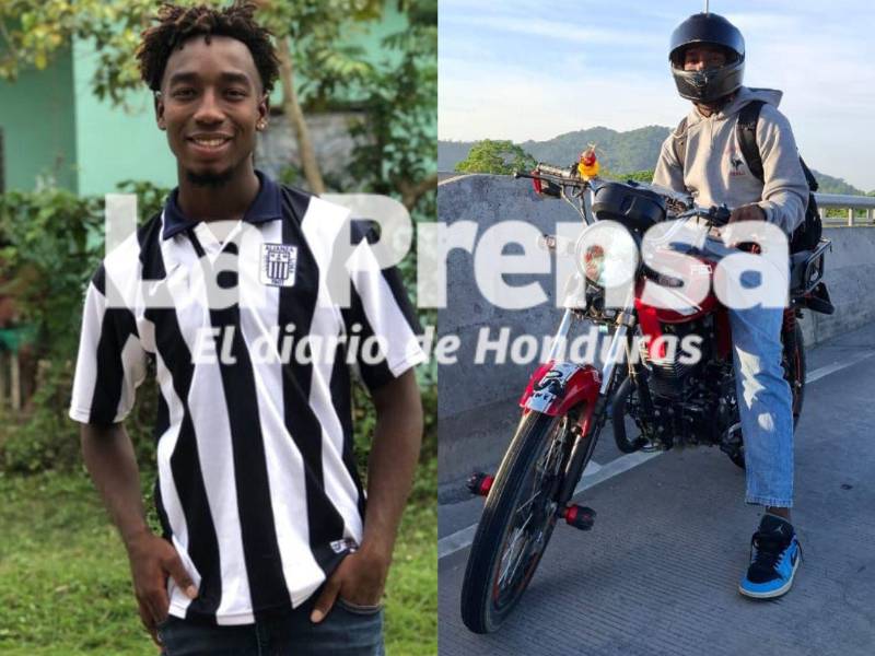 Fotos en vida de Wilmer Antonio López Campos, el joven futbolista que murió en San Pedro Sula la noche del viernes 12 de diciembre.