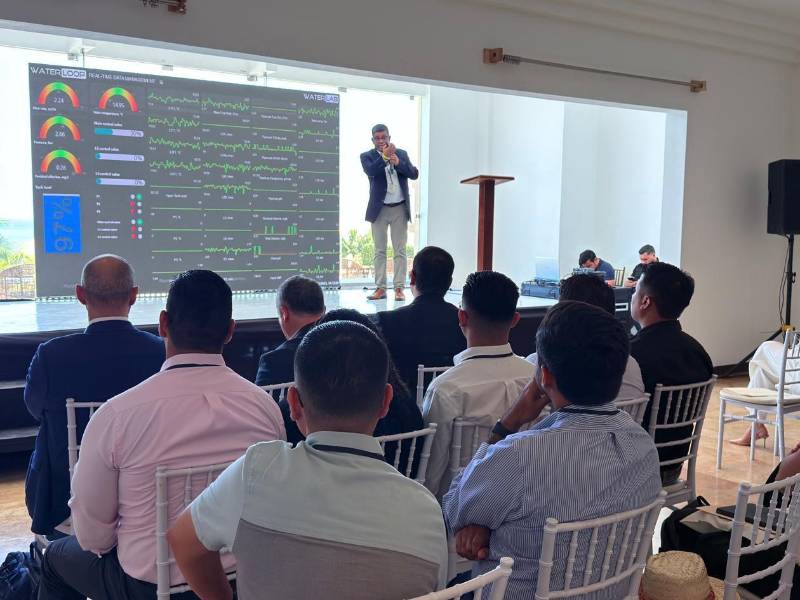 Profesor Rayeev Kanth, Universidad de Ciencias aplicadas de Savonia, Finlandia, Speaker principal de la inauguración.