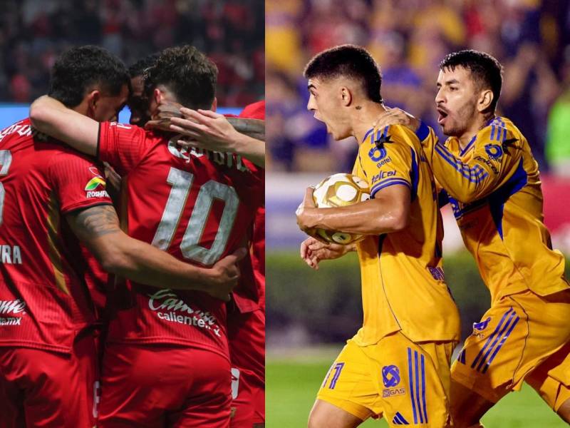 Toluca y Tigres pelearán por el título de la Liga MX.