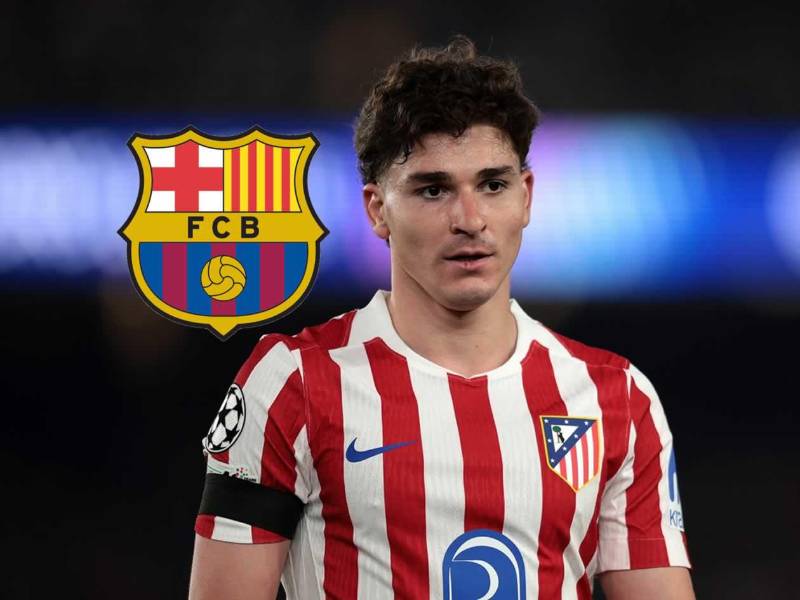 Julián Álvarez es el favorito para reforzar el ataque del Barcelona, pero si no llega hay otra alternativa.