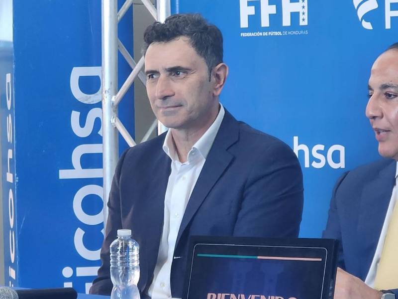 José Francisco Molina es presentado como nuevo entrenador de la Selección de Honduras.