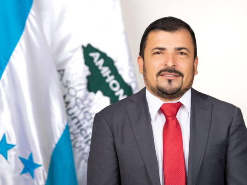 Nelson Castellanos también es el presidente de la Asociación de Municipios de Honduras (Amhon).