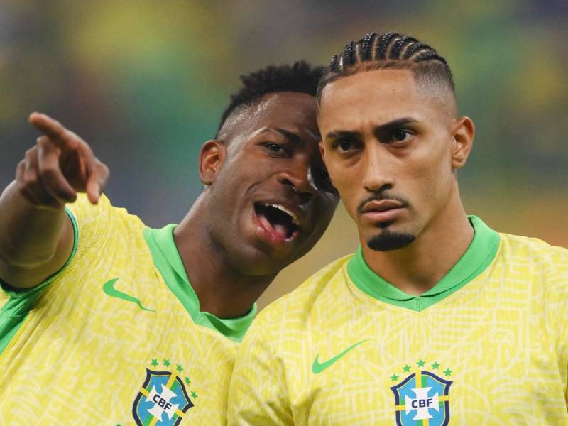 Vinicius y Raphinha son armas poderosas de Brasil en la zona ofensiva.