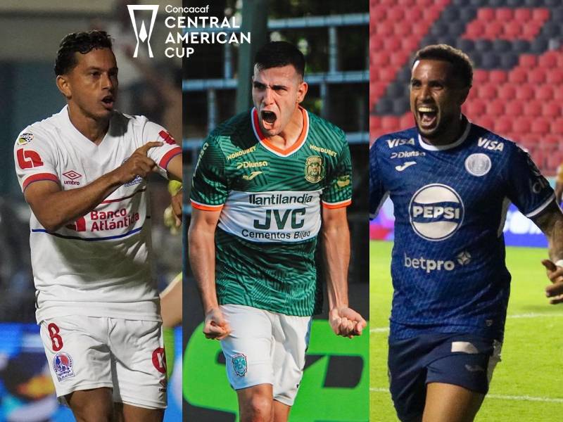 Olimpia, Motagua y Marathón son los representantes de Honduras en la Copa Centroamericana 2026.