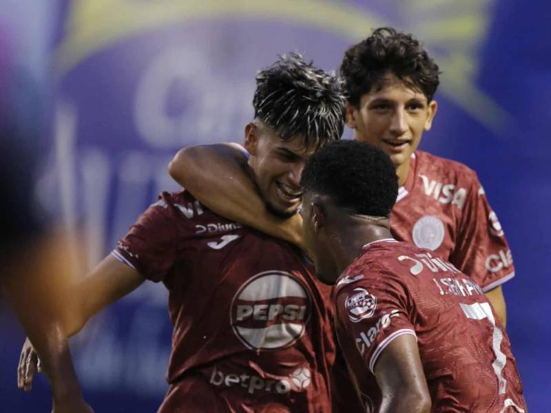 Clever Portillo y Mathías Vázquez anotaron los goles del Motagua.