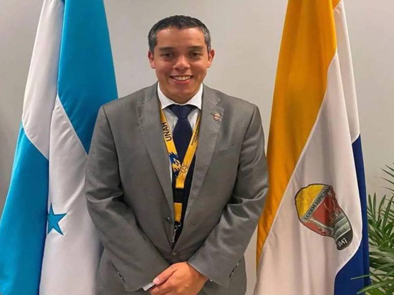 Odir Fernández, actual rector de la Universidad Nacional Autónoma de Honduras.