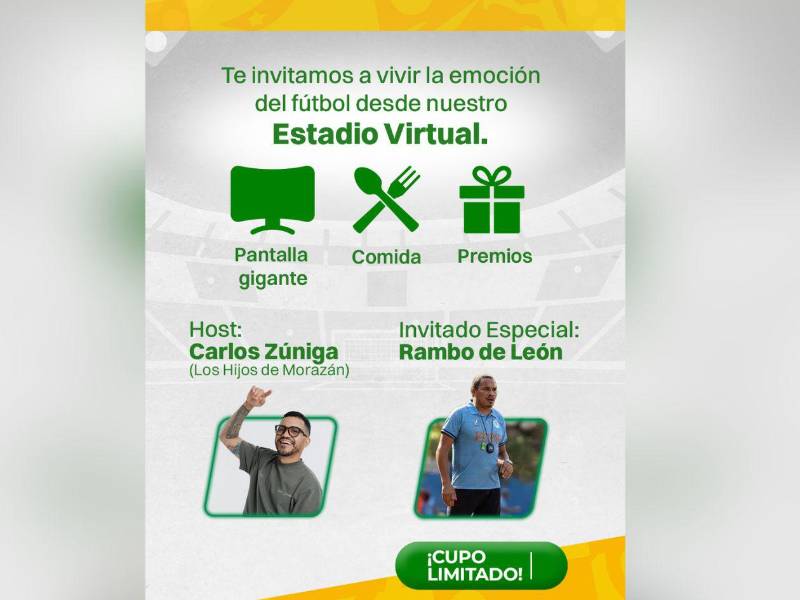 Los asistentes vivirán una experiencia única junto a Cemento Bijao, con transmisión en vivo del partido, dinámicas, buena comida y la participación de invitados especiales.