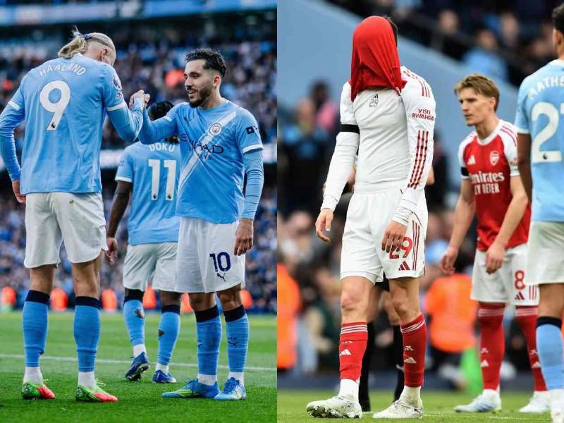 Manchester City venció este domingo al Arsenal en su duelo en Premier League.