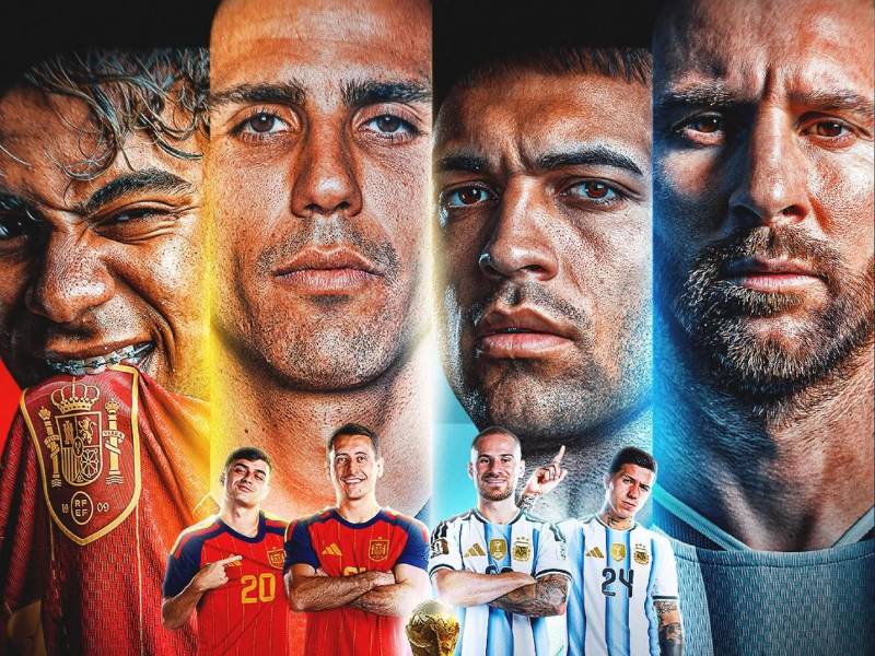 La batalla por la Copa del Mundo reunirá a dos selecciones con estilos diferentes y grandes protagonistas.