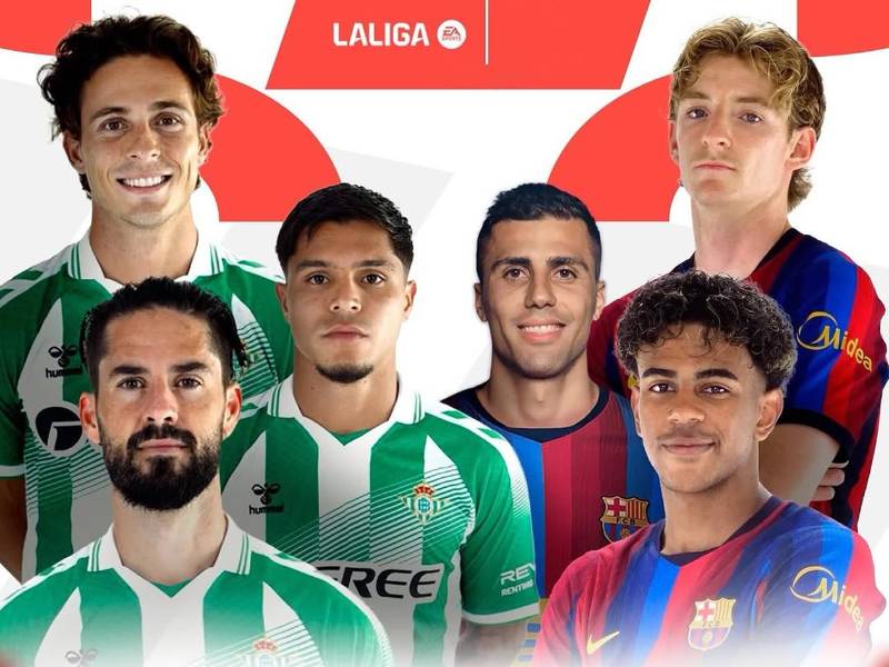 Betis y Barcelona se enfrentan este sábado en el Estadio de La Cartuja.
