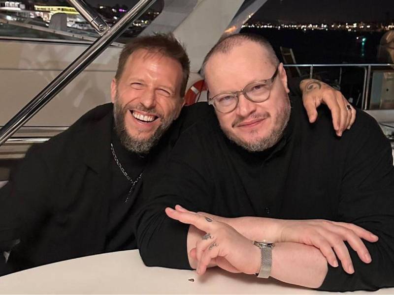 El dúo romántico Sin Bandera, integrado por Noel Schajris y Leonel García.