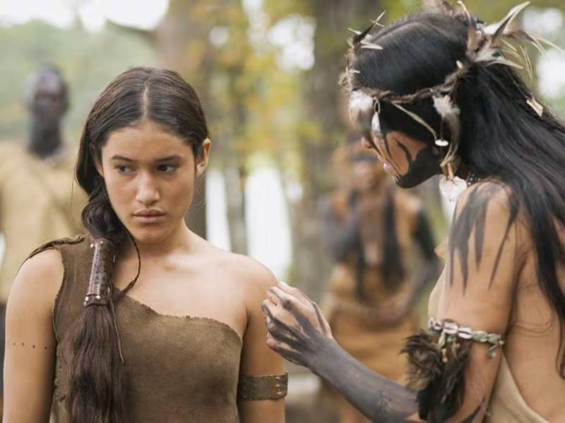 Q'orianka Kilcher se hizo conocida por su interpretación de Pocahontas en la película El nuevo mundo (2005).
