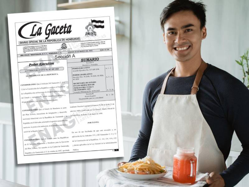 Ley de Empleo Parcial está de la página 15 a la página 30 en la publicación de La Gaceta de este lunes 30 de marzo de 2026.