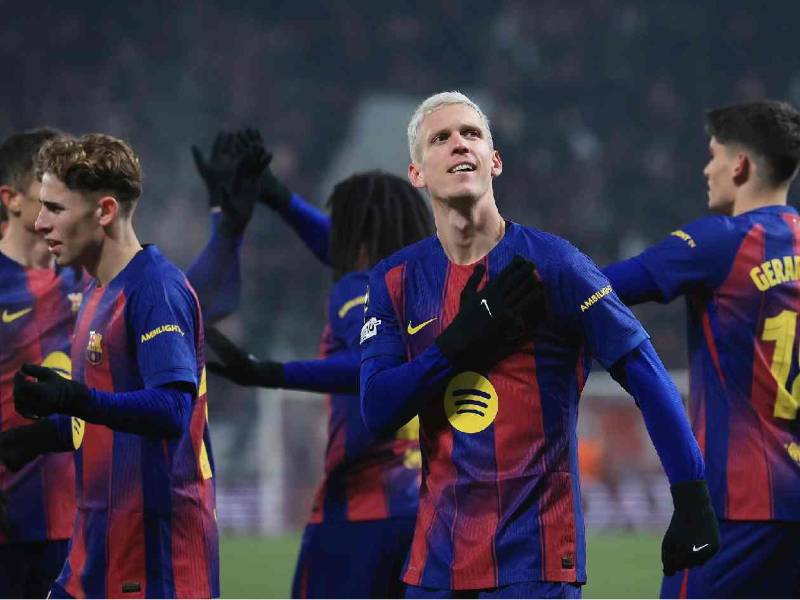 Barcelona visitó al Slavia Praga por la jornada 7 de la Champions League.