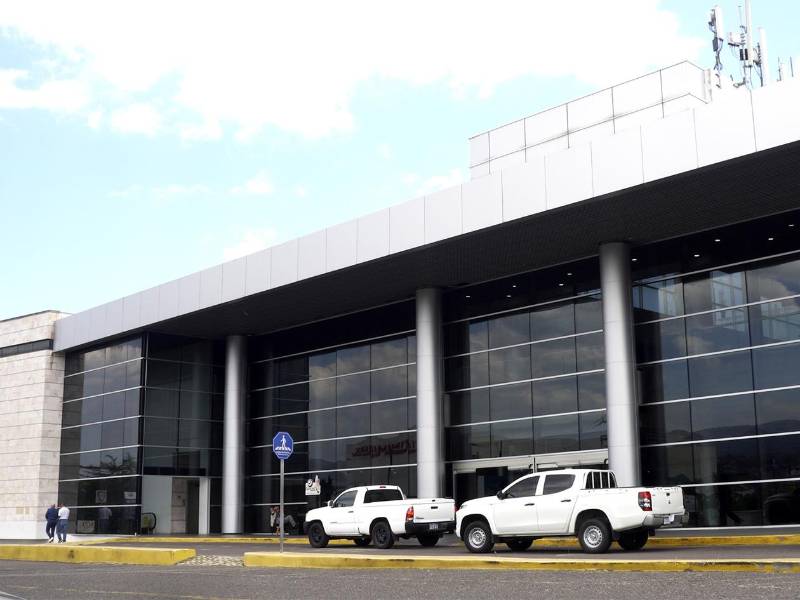 Fachada de la terminal local de Tegucigalpa.