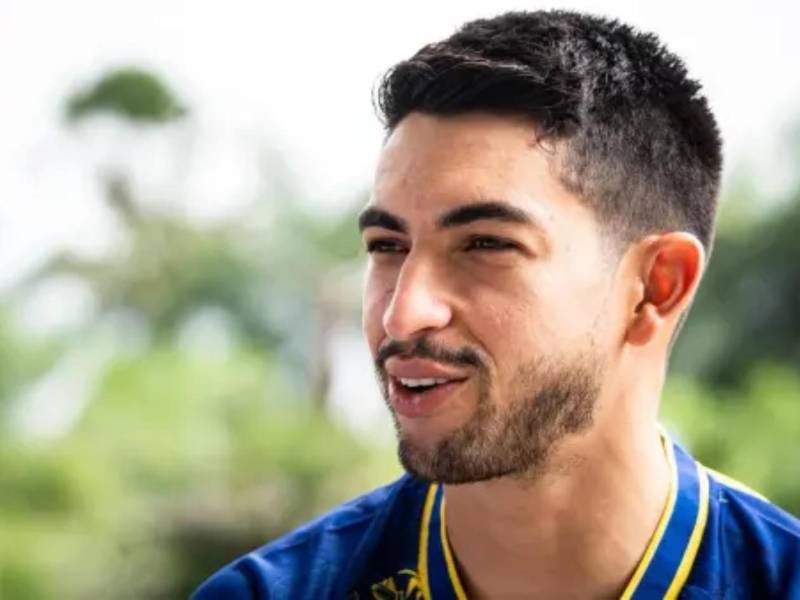 Jonathan Rubio disfruta unos días de vacaciones en San Pedro Sula.