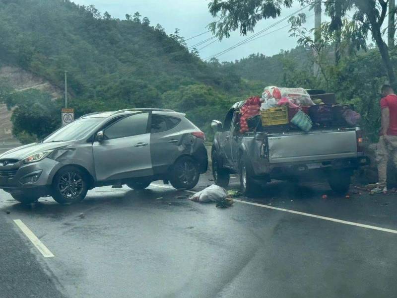 Otro de los accidentes registrados en la carretera CA-5.