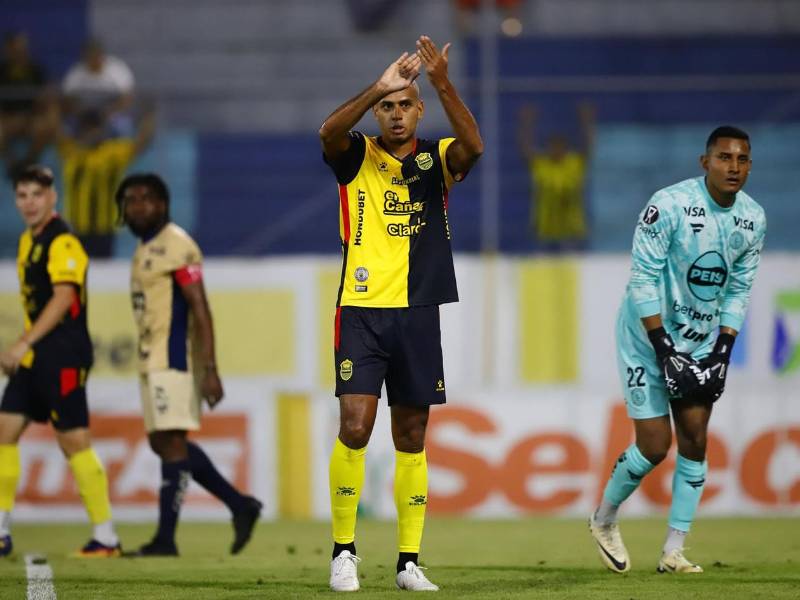 Eddie Hernández ha estado cerca del gol contra el Motagua.