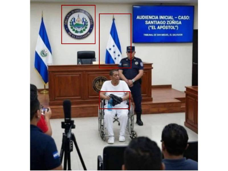 Captura de pantalla a las inconsistencias de un análisis visual.