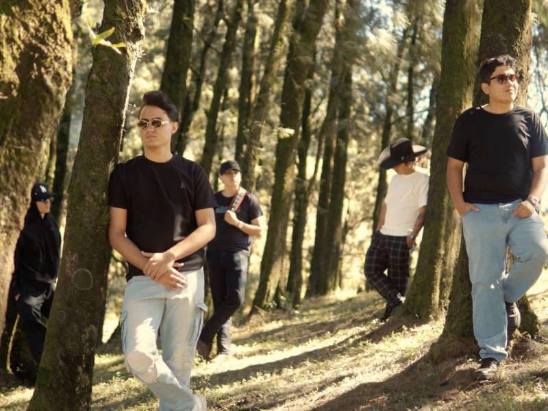 Integrantes del grupo Legado Firme de San Marcos, Colón.