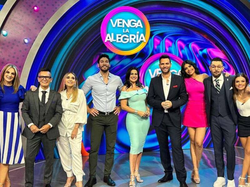 Foto de archivo del staff de Venga la Alegría