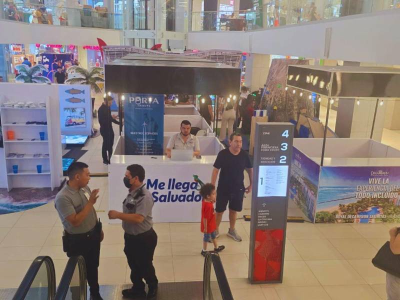 Honduras quiere retener al turista en Megamall de San Pedro Sula.