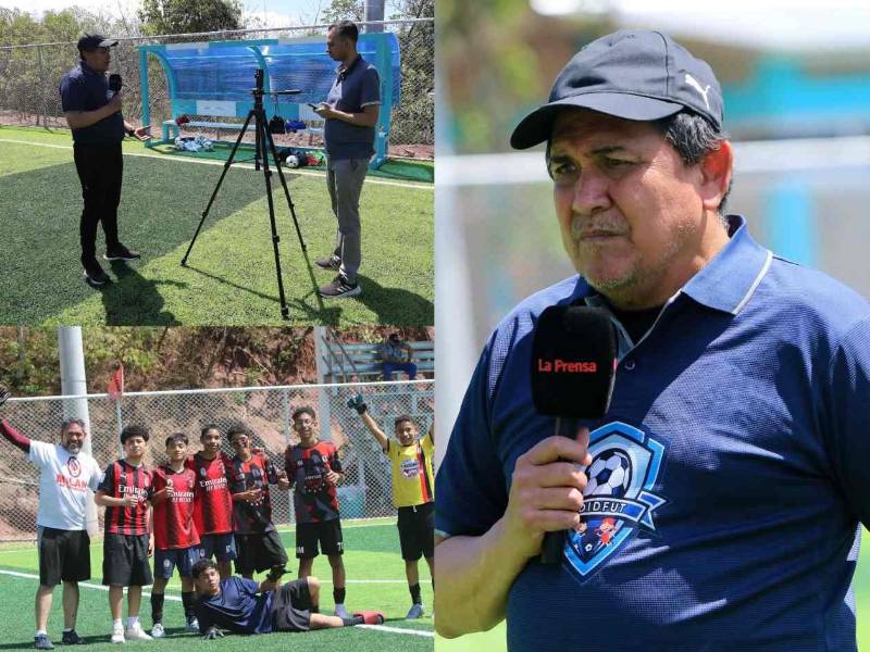 Nahúm Espinoza en entrevista con nuestro periodista Sergio Rivera.